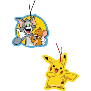 2'li Tom&jerry ve Pikachu Set Dekoratif Oto Kokusu ve Aksesuarı