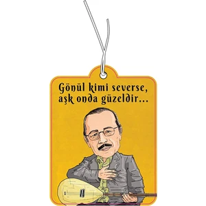 Neşet Ertaş Figürlü Dekoratif Oto Kokusu ve Aksesuarı