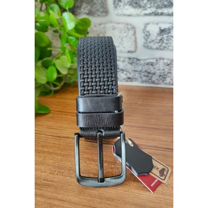 Kasva Deri 4.5 cm Siyah Orijinal Manda Derisi
