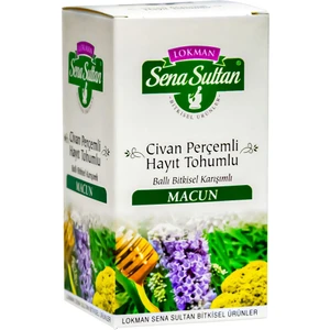 Lokman Sena Sultan Civan Perçemli & Hayıt Tohumlu Ballı Bitkisel Macun 420 gr