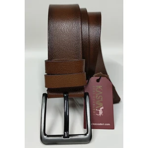 Kasva Deri 4.5 cm Fındık Orjinal Manda Derisi Spor Kemer