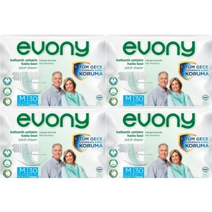 Hasta Bezi Yetişkin Bel Bantlı Tekstil Yüzey M-Orta Boy 120 Adet (4Pk*30)