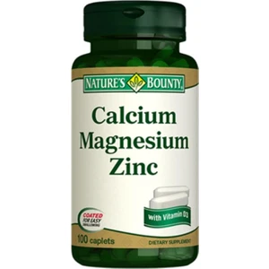 Nature's Bounty Natures Bounty Calcium Magnesium Zinc + D3 Takviye Edici Gıda 100 Kaplet