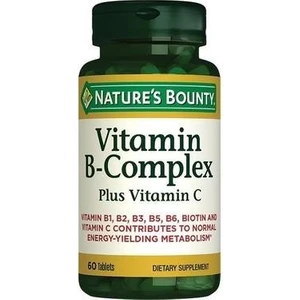Nature's Bounty Natures Bounty Vitamin B-Complex Plus Takviye Edici Gıda 60 Tablet