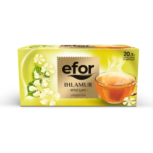 Efor Çay Efor Ihlamur Bardak Poşet Bitki ve Meyve Çayı - 20'li