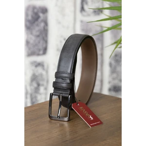 Kasva Deri 3.5 cm Grayz  Deri Kemer