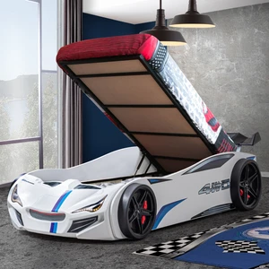 Merso Bazalı Arabalı Yatak, Ledli - Adaptörlü