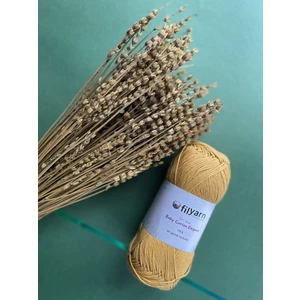 Baby Cotton %100 Pamuklu Punch,örgü, Amigurumi 100 Gram Ip - Hardal