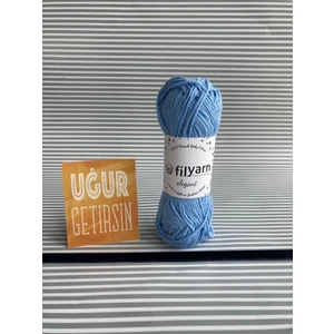 Baby Cotton %100 Pamuklu Punch,örgü, Amigurumi 25 Gram Ip - Mavi