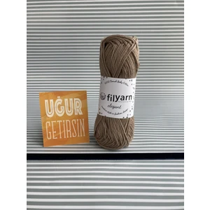 Baby Cotton %100 Pamuklu Punch,örgü, Amigurumi 25 Gram Ip - Açık Kahverengi