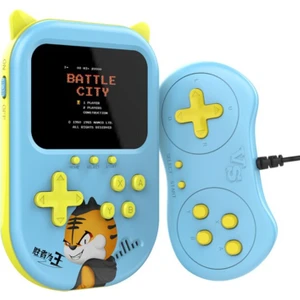 A11 Taşınabilir 2 Oyuncu Retro Nostaljik Gamebox Oyun Konsolu 500 Oyunlu 3.5 Inç Ekran