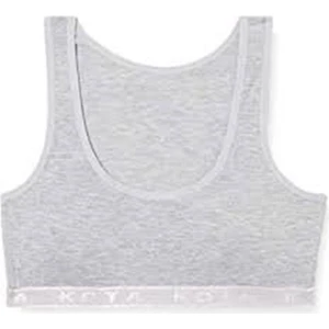 6313 Kalın Askılı Pedli Bayan Büstiyer Yarım Atlet