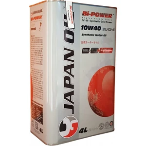 Japan Oil Bi-Power Sentetik 10W40 4 Litre Motor Yağı ( Üretim Yılı: 2022 )