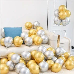 Çıtı Pıtı Store Gold Gümüş Balon Set