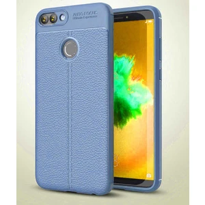 Kip GSM Huawei P Smart Kılıf Deri Görünümlü Niss Silikon Kapak