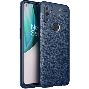 Kip GSM One Plus Nord N100 Kılıf Deri Görünümlü Niss Silikon Kapak