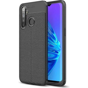 Kip GSM Realme C3 Kılıf Deri Görünümlü Niss Silikon Kapak