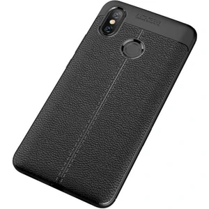 Kip GSM Xiaomi Mi Max 3 Kılıf Deri Görünümlü Niss Silikon Kapak