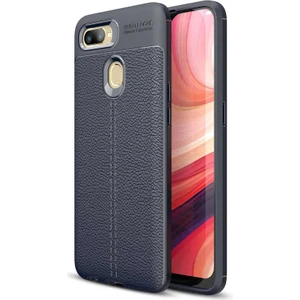 Kip GSM Oppo Ax7 Kılıf Deri Görünümlü Niss Silikon Kapak