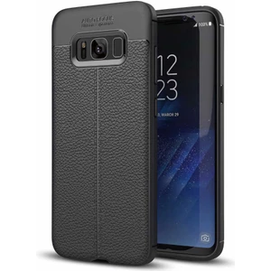 Kip GSM Galaxy S8 Plus Kılıf Deri Görünümlü Niss Silikon Kapak