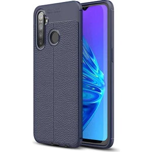 Kip GSM Realme C3 Kılıf Deri Görünümlü Niss Silikon Kapak