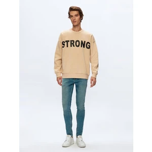 Bej Sweatshirt