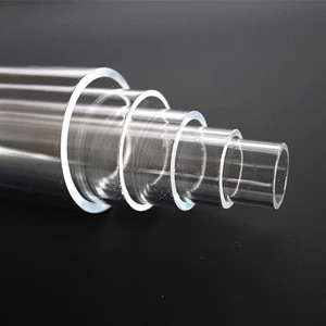 Tues Ticaret Pleksi Şeffaf Boru 5 mm Dış Çap 3 mm Iç Çap 30 cm Boy- 1 Adet
