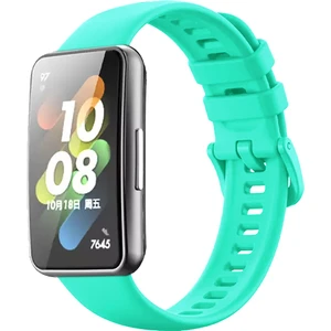 Nezih Case Huawei Band 7 Uyumlu Renkli Şık Tasarım Jel Silikon Kordon