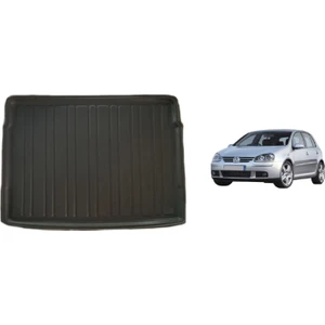 Cross Oto Aksesuarları Volkswagen Golf 5 HB (2004-2008) Bagaj Havuzu - Kokusuz, Yüksek Kenarlı 3D A+ Kalite