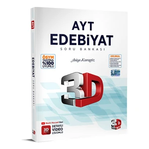 3D Yayınları AYT Edebıyat Soru Bankası