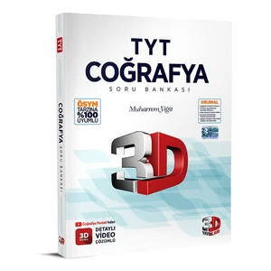 3D Yayınları TYT Cografya Soru Bankası