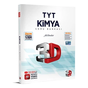 3D Yayınları TYT 2023 Kımya Soru Bankası