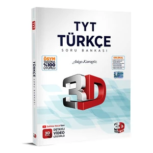3D Yayınları TYT Turkce Soru Bankası