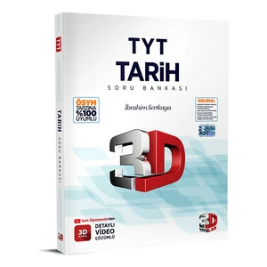3D Yayınları TYT 2023 Tarıh Soru Bankası