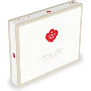 Cotton Box Mode Line Çift Kişilik Nevresim Takımı Nadia Lila