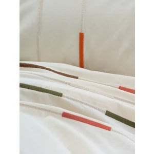 Cotton Box Brode Çift Kişilik Nevresim Takımı Ivory Yeşil