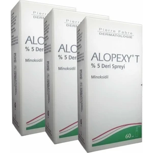 Pierre Fabre Alopexy T %5 Deri Spreyi 60 ml 3 Lü Paket