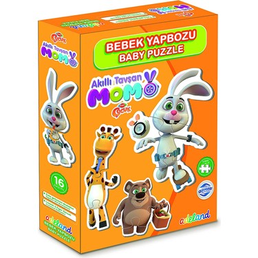 Adeland And Trt Tavşan Momo Baby Puzzle, 16 Parça Fiyatı