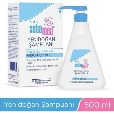 Sebamed Yenidoğan Bebek Şampuanı 500