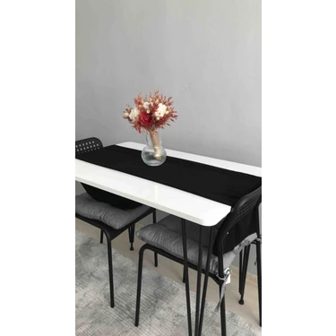 Bambeds Mobilya 60X90 Beyaz Masa Balkon Masası Ders Calısma