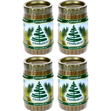 Çamsakızı Doğal Süper Ağda 240 gr x 4 Adet Azulen Aroma ile Sır Ağda