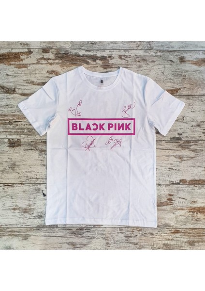 Gökhan Club Kadın Beyaz Blackpink T-Shirt Blacpink Kalemlik Çorap 3 Lü Kombin fiyatları
