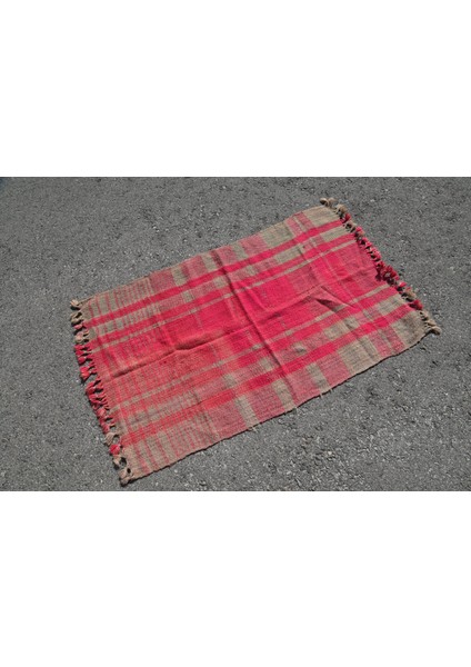Eskitme Halı, Türk Halısı, Halı, 80X127 cm Kırmızı Halı, El Dokuma Giriş Halı, Yün Mutfak Halı, 513 fiyatları