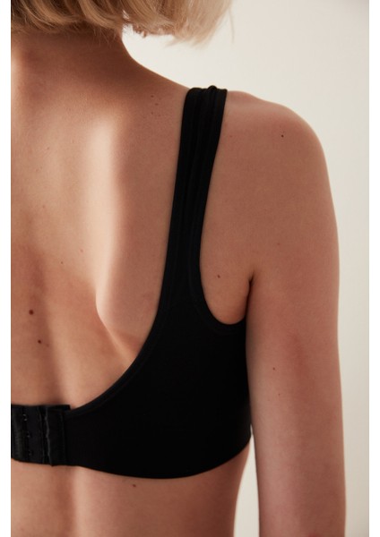 Siyah New Seamless Spor Bra indirimleri