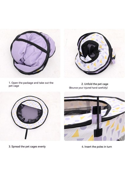 Katlanabilir Pet Kedi Köpek Çadır Kafesi 110 x 55 cm (Yurt Dışından) modelleri