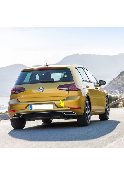 Vw Volkswagen Golf 7.5 2018-2020 Arka Tampon Çeki Demiri Kapağı 5G6807441A