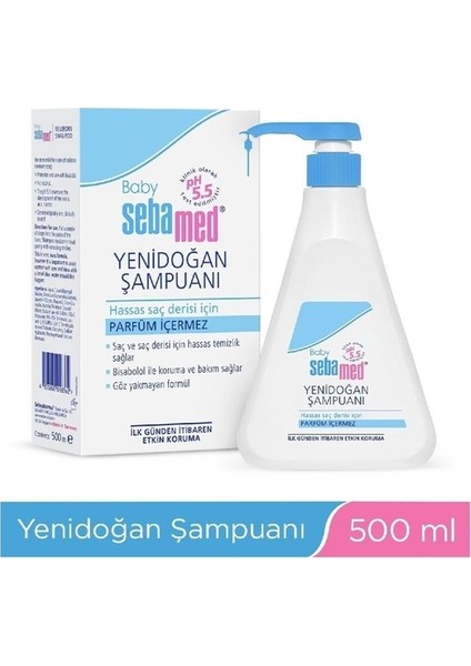 Yenidoğan Bebek Şampuanı 500 ml