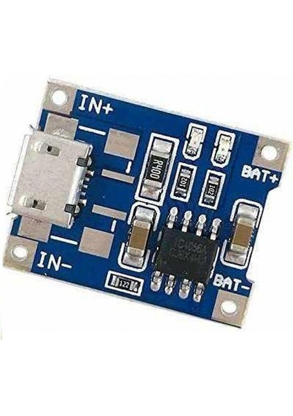 TP4056 Li-Po Şarj Modülü 3.7V Micro USB