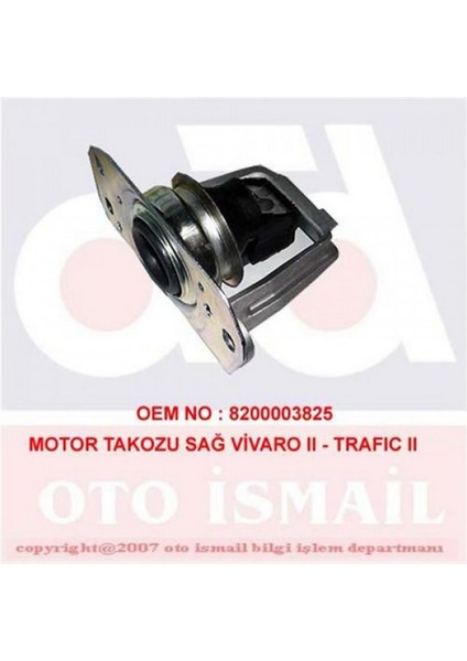 Motor Takozu Sol Trafic Ii - Vivaro Ii 1 9dci - 2 0 Dci - 2 5 Dci 2001