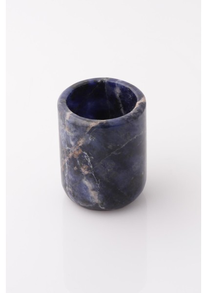 Sodalit Doğal Taş Bardak